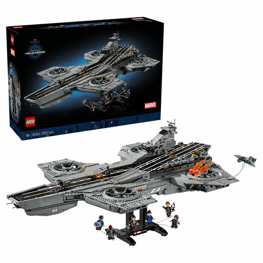 LEGO Marvel S.H.I.E.L.D. Helicarrier 76354 Building Set, 3,057 Pieces, 6 Minifigures — image 2