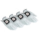 Kirkland Signature Left-Handed Golf Gloves 4 Pack Cabretta Leather Medium Large