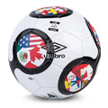 Umbro Flags Of The World Soccer Ball Machine Stitched Lightweight