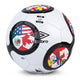 Umbro Flags Of The World Soccer Ball Machine Stitched Lightweight