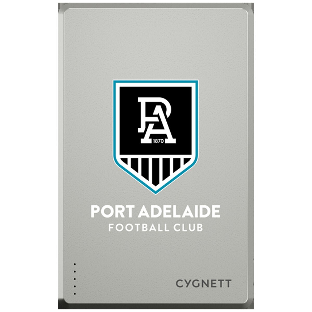 Cygnett 5K Slim Magnetic Power Bank Port Adelaide Power CY5371PBCHE