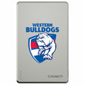 Cygnett 5K Slim Magnetic Power Bank Western Bulldogs AFL 15W Wireless CY5376PBCHE
