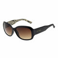 Ted Baker TB1183 Women's Black Sunglasses Floral Temple Detail 56mm