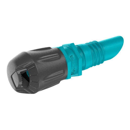 Gardena 90 Micro Irrigation Spray Nozzle 5 Pack - 2.75m Range - Black/Turquoise - Auzzistore