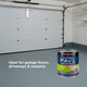 White Knight Ultra Pave Garage Floor Paint 4L Medium Grey - Heavy Duty - Durable Finish