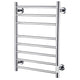 Presenza Heated Towel Rack 80W Stainless Steel Wall Mounted Timer