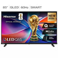 Hisense 85 Inch Q6S QLED 4K Smart TV Dolby Vision and Atmos 85Q6SAU