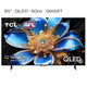 TCL 85 Inch P7LS QLED 4K UHD Google TV Dolby Vision 85P7LS