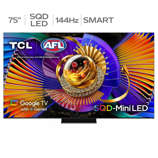 TCL 75 Inch C7L SQD Mini LED 4K UHD Google TV 75C7L