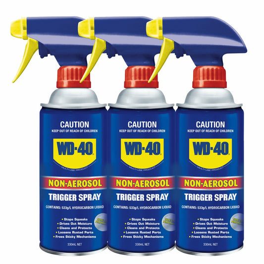 WD-40 Multi-Use Product Non-Aerosol Trigger Spray 330mL 3 Pack