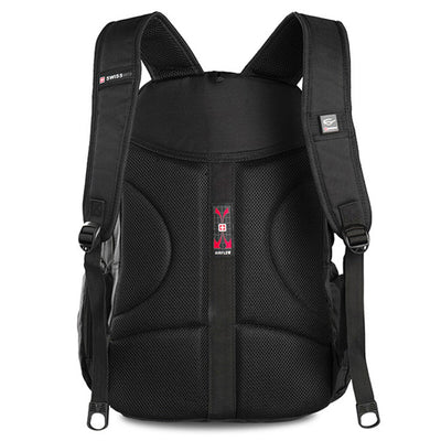 SWISSWIN Laptop Backpack 38L 432mm Water Resistant Black SW9275I