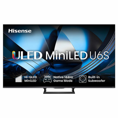 Hisense 75 Inch U6S Mini LED 4K Smart TV Hi-QLED 144Hz 75U6SAU