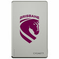 Cygnett NRL 5K Magnetic Power Bank Brisbane Broncos Wireless CY5818PBCHE