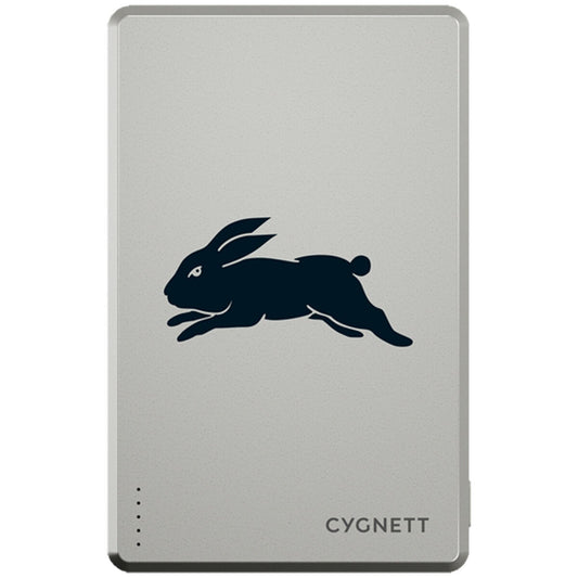 Cygnett NRL 5K Magnetic Power Bank South Sydney Rabbitohs Wireless CY5844PBCHE