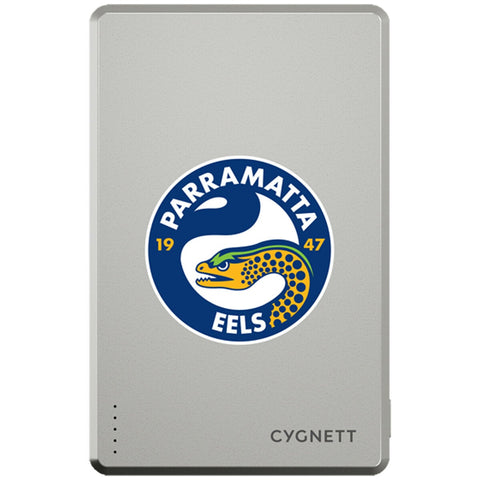 Cygnett NRL 5K Magnetic Power Bank Parramatta Eels Wireless Charging CY5840PBCHE
