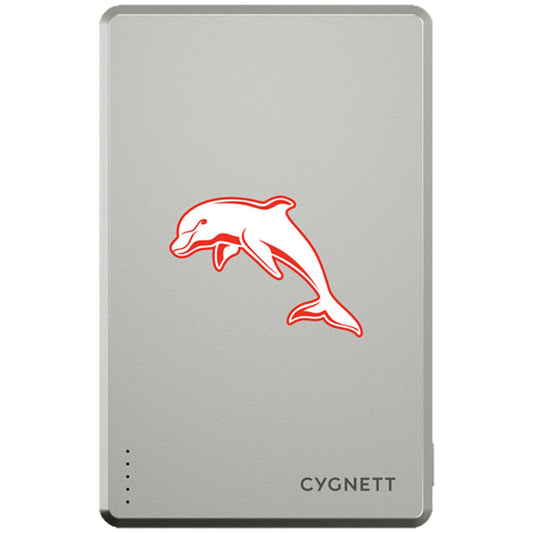 Cygnett NRL 5K Magnetic Power Bank Dolphins Wireless Charging CY5826PBCHE