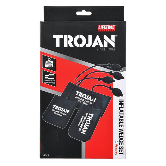 Trojan 4 Piece Inflatable Wedge Set - 150kg Capacity - 2.6-80mm Range