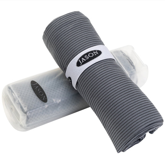 Jason Gym Towel 2 Pack Charcoal – view 2