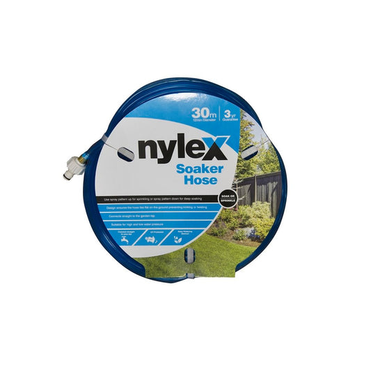 Nylex Soaker Hose 12mm x 30m UV Protected Watering Solution - Auzzistore