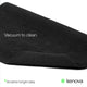 Matpro Accent Carpet 1 x 3m Anthracite Polypropylene Low Profile