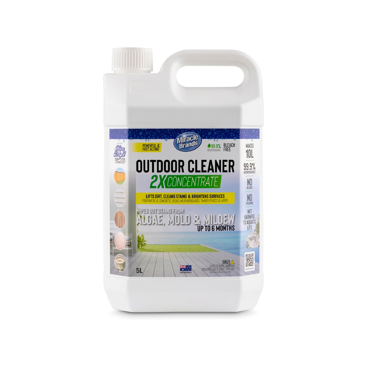 Miracle Brands 5L Outdoor Cleaner