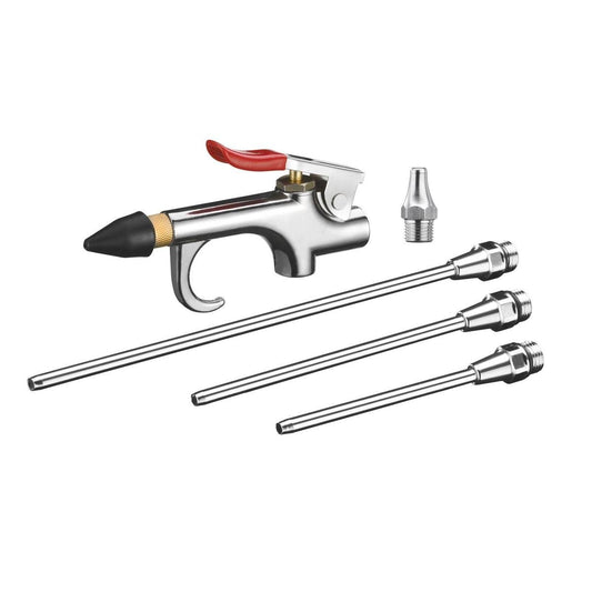 Ozito Blow Gun Kit - 5 Piece - Metal - Durable - Compact - Versatile - Auzzistore