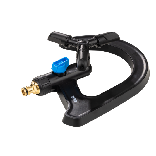 Nylex 3 Arm Sprinkler - Flow Control - 26m Coverage - Blue - Auzzistore