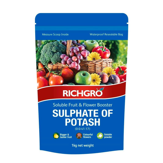 Richgro Soluble Powder - 1kg - Fertiliser - Fruit and Flower Booster - Auzzistore