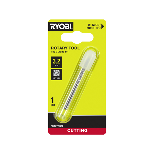 Ryobi Tile Cutting Bit - 3.2mm - Universal Fit for Ceramic Tiles - Efficient Cutting - Auzzistore