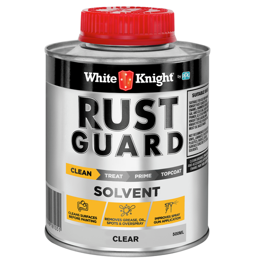 White Knight Rust Guard Solvent Cleaner Paint Thinner 0.5L - 1.13kg - Auzzistore