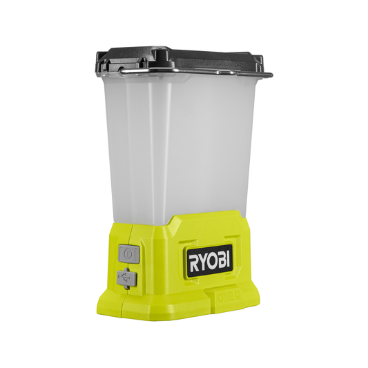 Ryobi 18V ONE+ Lantern - Tool Only - 3 Brightness Modes - USB Charging