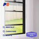 Permastik Magnetic Insect Screen Kit - 1.2m x 1m - Black - UV Resistant