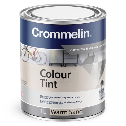 Crommelin Diamondcoat Warm Sand Tint 1L Solvent Based Easy Apply