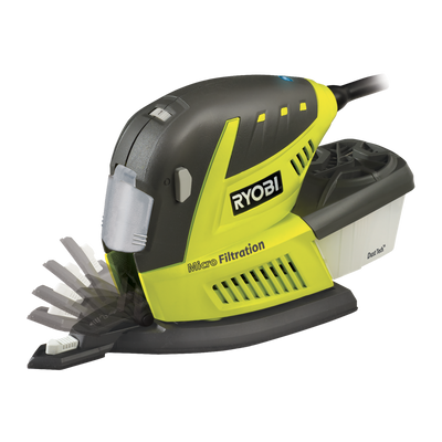 Ryobi 180W Multipad Sander RMS180-S - 180W - Various - Versatile Use