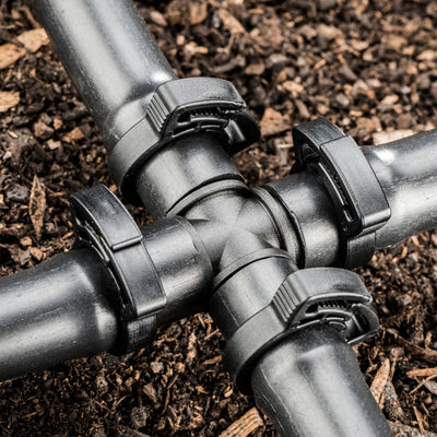 Toro 13mm Barbed Cross - Polypropylene - Durable - UV Stabilised
