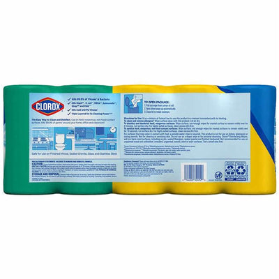 Clorox Disinfecting Wipes 5 Pack Capacity 95 Pieces CDW5/95 Fresh