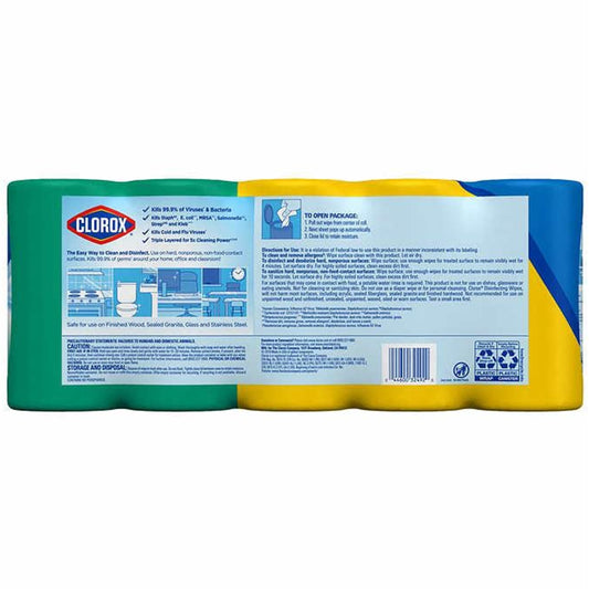 Clorox Disinfecting Wipes 5 x 85 Carton - Auzzistore