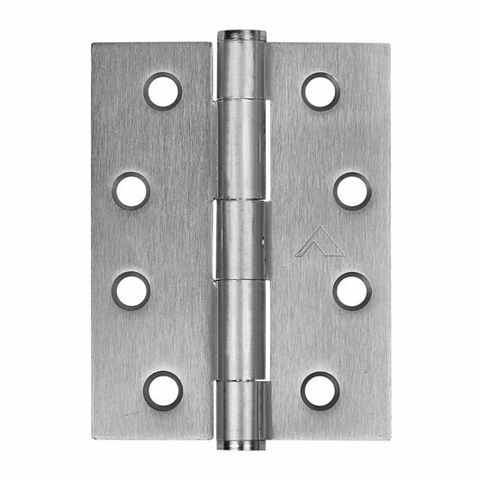 Pinnacle Fixed Pin Butt Hinge - 100mm - Zinc - 2 Pack - Corrosion Resistant