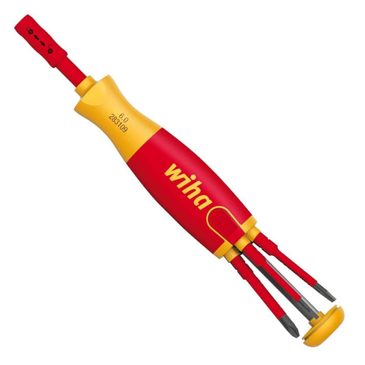Wiha Magazine Bit Holder Liftup 6x75mm Insulated VDE Slim Bits