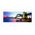 Ken Duncan Jeffery Street Wharf Framed Print 113x58cm Wooden Frame Multi