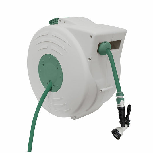 Hills Auto Retracting Hose Reel 25m Retractable UV Resistant Garden Hose — image 2