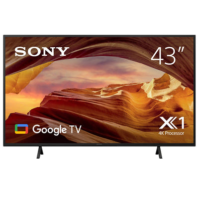 Sony 43 Inch X77L 4K HDR Smart TV Processor X1 KD43X77L