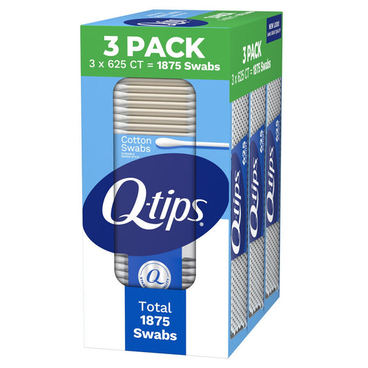 Q-tips Original Cotton Swabs 1875 Pack Soft Double Tipped