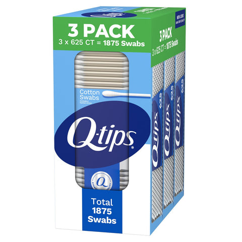 Q-tips Original Cotton Swabs 1875 Pack Soft Double Tipped