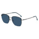Hugo Boss Geometric Sunglasses Mens 58mm Stainless Steel Adjustable 1712 F Sk 6LB