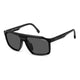Carrera C Sport Rectangular Sunglasses Mens 59mm Grey Lens C Sport 04 S 807