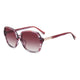 Kate Spade Ellery Square Sunglasses 57mm Burgundy Lens Women's