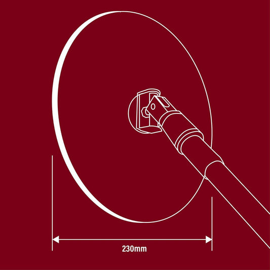 Rocket Giant Sanding Tool - 230mm - Plastic - Hook and Loop Backing – view 2 - Auzzistore