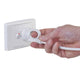 Arlec 2m White Ring Pull Extension Lead - PVC - Safe & Convenient