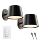 Globe Rechargeable Task Light 2 Pack 200 Lumens Cordless Warm White